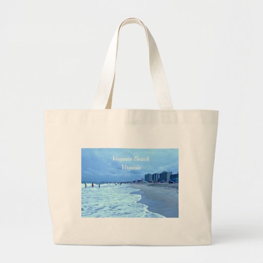 Virginia Beach, Virginia Grote Tote Bag (Voorkant)