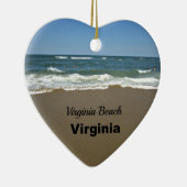 Virginia Beach, Virginia Keramisch Ornament (Rechts)