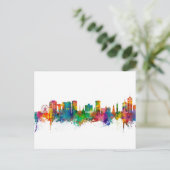 Virginia Beach Virginia Skyline Briefkaart (Staand voorkant)