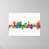 Virginia Beach Virginia Skyline Canvas Afdruk (Voorkant)