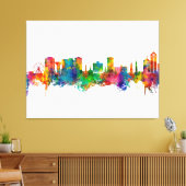 Virginia Beach Virginia Skyline Canvas Afdruk (Insitu (Woonkamer))