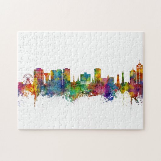 Virginia Beach Virginia Skyline Legpuzzel (Horizontaal)