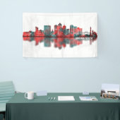 Virginia Beach Virginia Skyline Spandoek (Beurs)