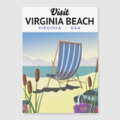 Virginia Beach Virginia USA reisposter (Voorkant)