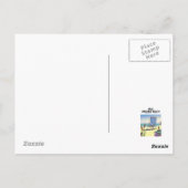 Virginia Beach Virginia USA reisposter Briefkaart (Achterkant)