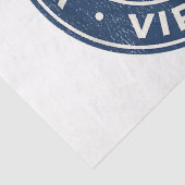 Virginia Beach Virginia VA  Nautical Waves Tissuepapier (Detail)