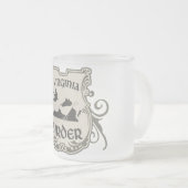 Virginia Birder Matglas Koffiemok (Voorkant rechts)