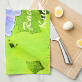 Virginia Blue Bells Flower Theedoek (Quarter Fold)