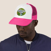 Virginia Bluebells Coordinated Item Trucker Pet (In situ)