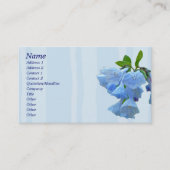 Virginia Bluebells Coordinating Items Visitekaartje (Voorkant)