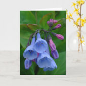 Virginia Bluebells, Kaart (Gele Bloem)