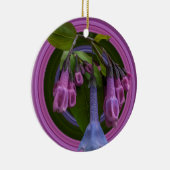 Virginia Bluebells keramische cirkelvormer Keramisch Ornament (Rechts)