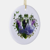 Virginia Bluebells Wildflower Keramisch Ornament (Rechts)