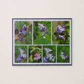 Virginia Bluebells Wildflower Legpuzzel (Horizontaal)