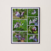 Virginia Bluebells Wildflower Legpuzzel (Verticaal)