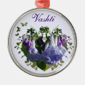 Virginia Bluebells Wildflower Metalen Ornament (Voorkant)