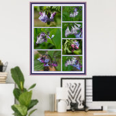 Virginia Bluebells Wildflower Poster (Thuiskantoor)