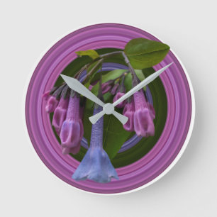 Virginia Bluebells Wildflower Ronde Klok