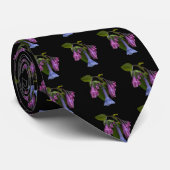 Virginia Bluebells Wildflower Stropdas (Opgerold)