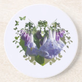 Virginia Bluebells Wildflower Zandsteen Onderzetter (Voorkant)
