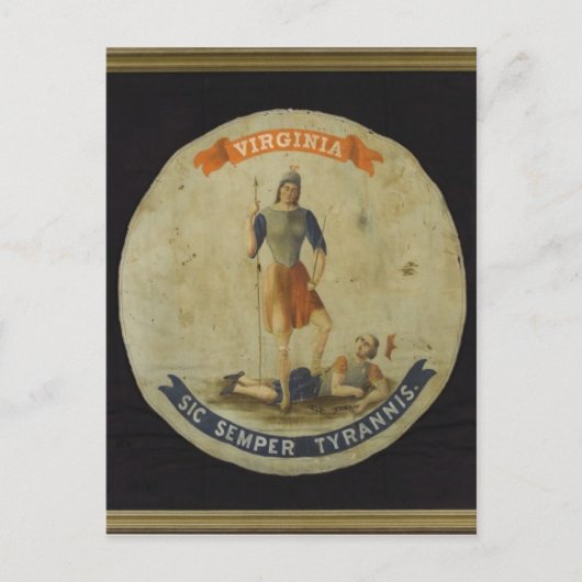 VIRGINIA!!! BRIEFKAART (Voorkant)