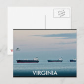 VIRGINIA BRIEFKAART (Voorkant / Achterkant)