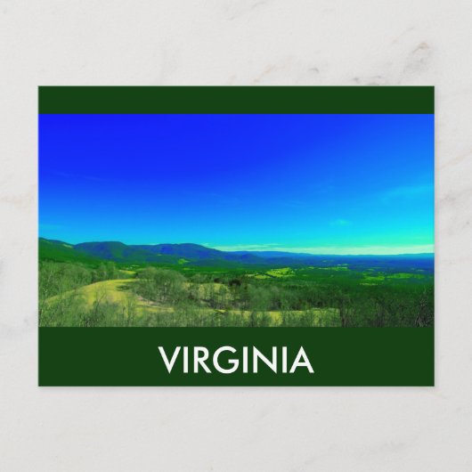 VIRGINIA BRIEFKAART (Voorkant)