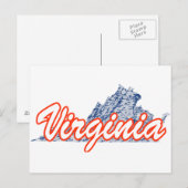 Virginia Briefkaart (Voorkant / Achterkant)