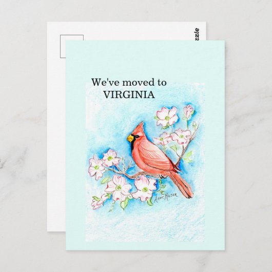Virginia Briefkaart (Voorkant / Achterkant)