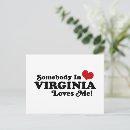 Virginia Briefkaart (Staand voorkant)