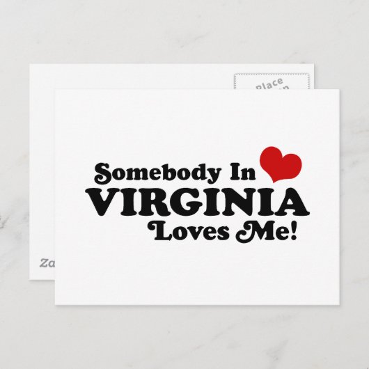 Virginia Briefkaart (Voorkant / Achterkant)