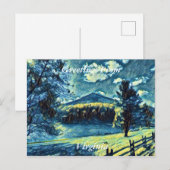 Virginia Briefkaart (Voorkant / Achterkant)