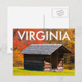 VIRGINIA BRIEFKAART (Voorkant / Achterkant)