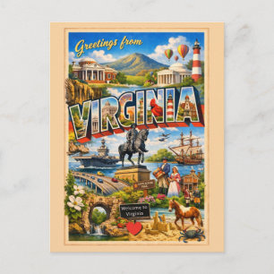 Virginia Briefkaart