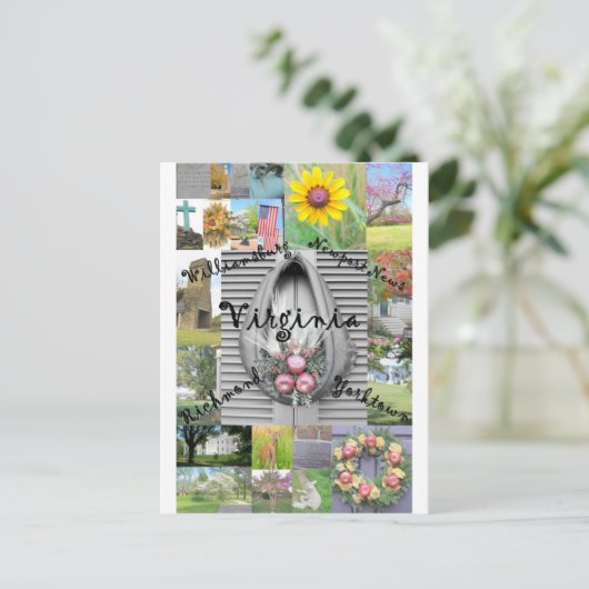 virginia briefkaart (Staand voorkant)