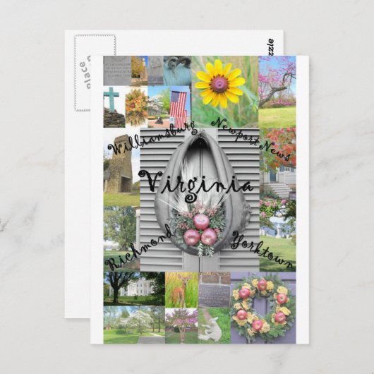 virginia briefkaart (Voorkant / Achterkant)