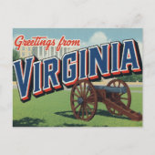 Virginia Cannon History Capitol Briefkaart (Voorkant)