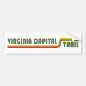 Virginia Capital Trail Bumpersticker (Voorkant)