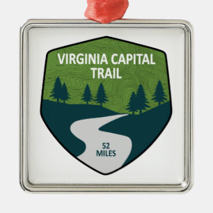 Virginia Capital Trail Metalen Ornament