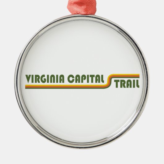 Virginia Capital Trail Metalen Ornament (Voorkant)