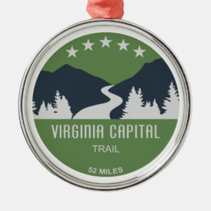 Virginia Capital Trail Metalen Ornament