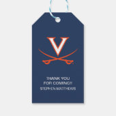 Virginia Cavaliers | AFSTUDEREN Cadeaulabel (Achterkant)