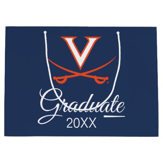 Virginia Cavaliers | Afstuderen Groot Cadeauzakje (Voorkant)