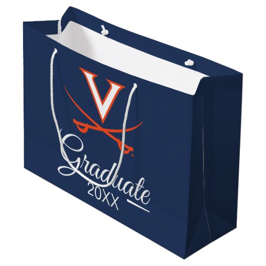 Virginia Cavaliers | Afstuderen Groot Cadeauzakje (Voorkant Gekanteld)