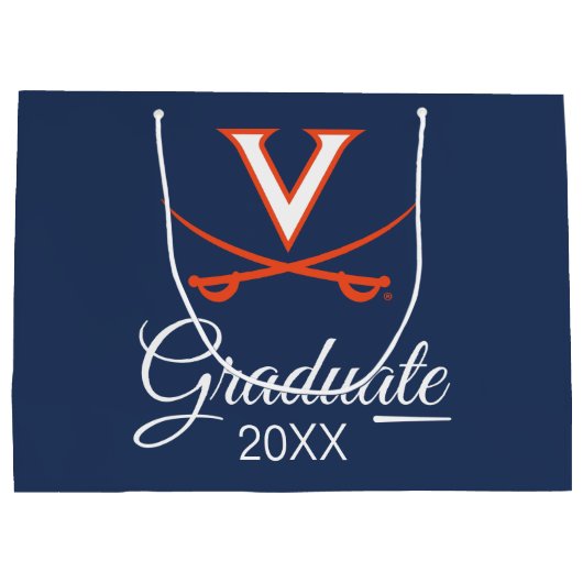 Virginia Cavaliers | Afstuderen Groot Cadeauzakje (Achterkant)