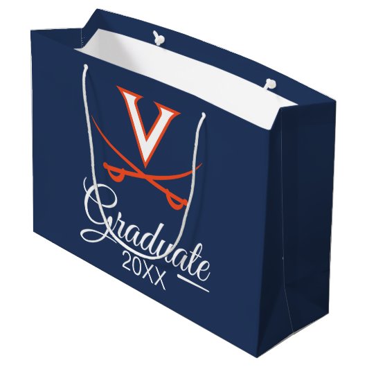 Virginia Cavaliers | Afstuderen Groot Cadeauzakje (Achterkant Gekanteld)