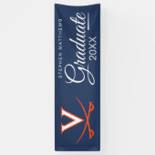 Virginia Cavaliers | Afstuderen Spandoek (Verticaal)
