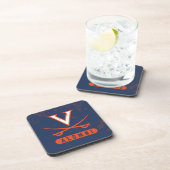 Virginia Cavaliers Alumni Distress Bier Onderzetter (Rechterzijde)