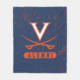 Virginia Cavaliers Alumni in de war Fleece Deken