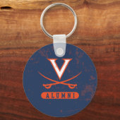 Virginia Cavaliers Alumni in de war Sleutelhanger (Voorkant)